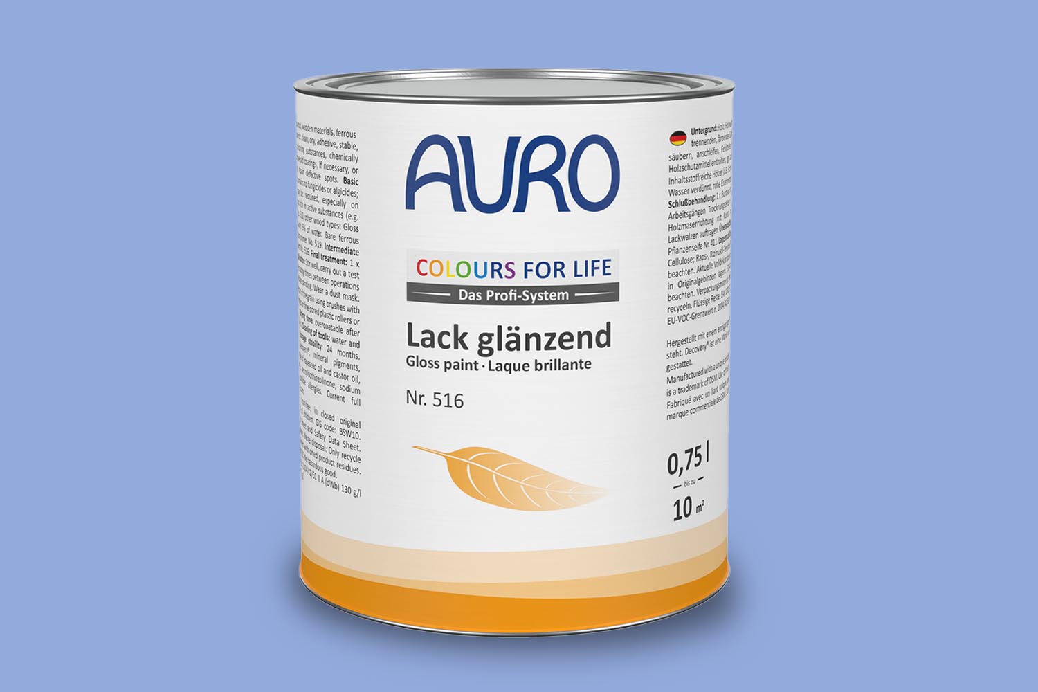 Auro Lack glänzend Nr. 516 Blautöne Colours for Life