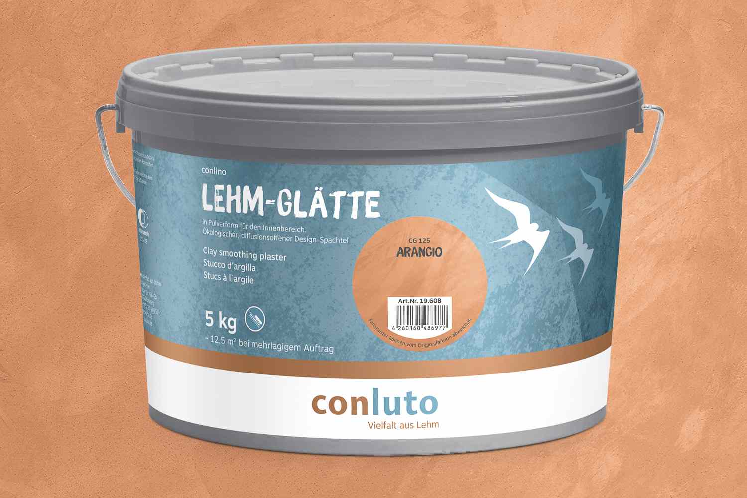 conluto Lehm-Glätte Arancio