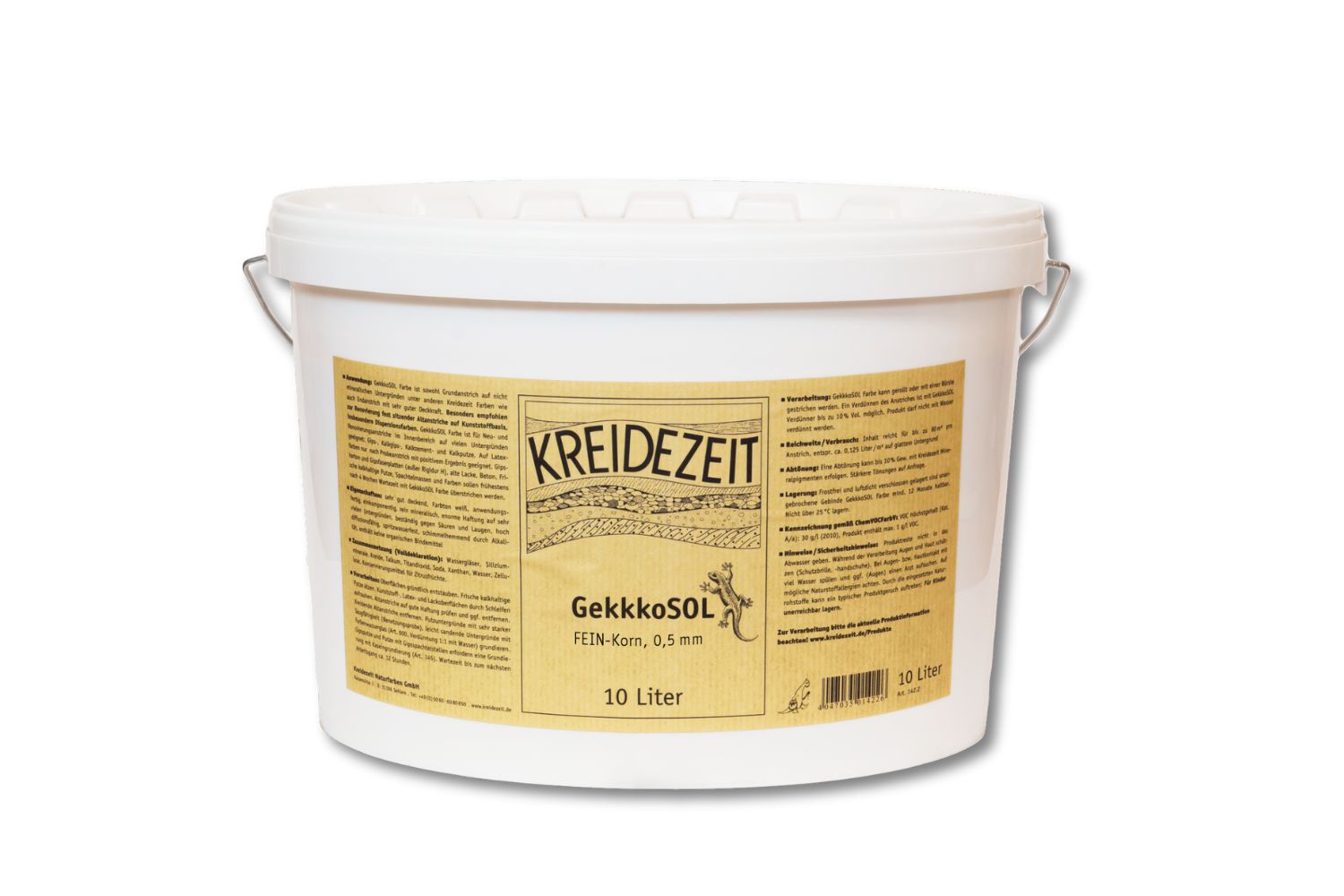 Kreidezeit GekkkoSOL Fein-Korn 10 Liter