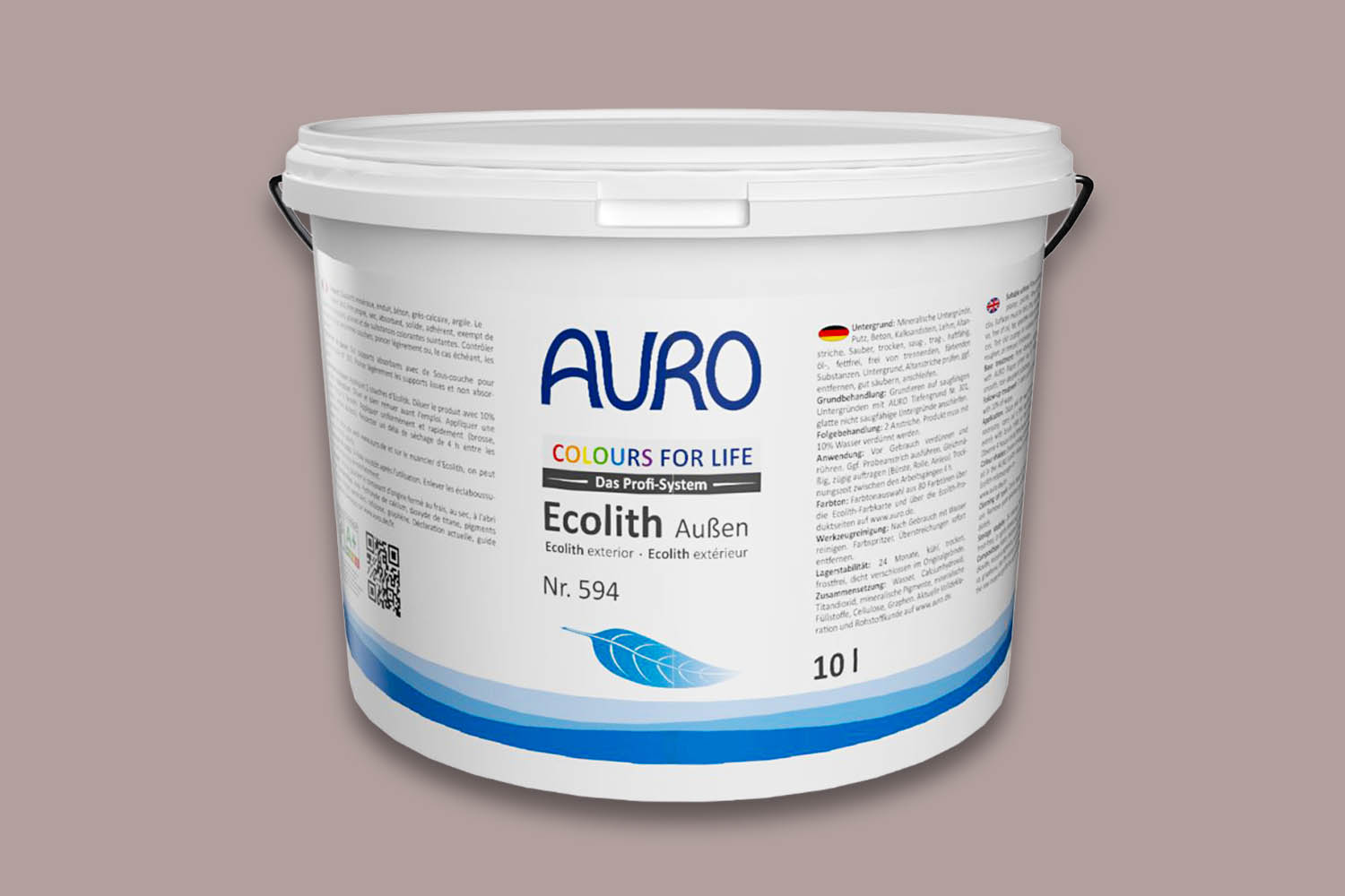 Auro Ecolith Außen Nr. 594 cacao brown 15