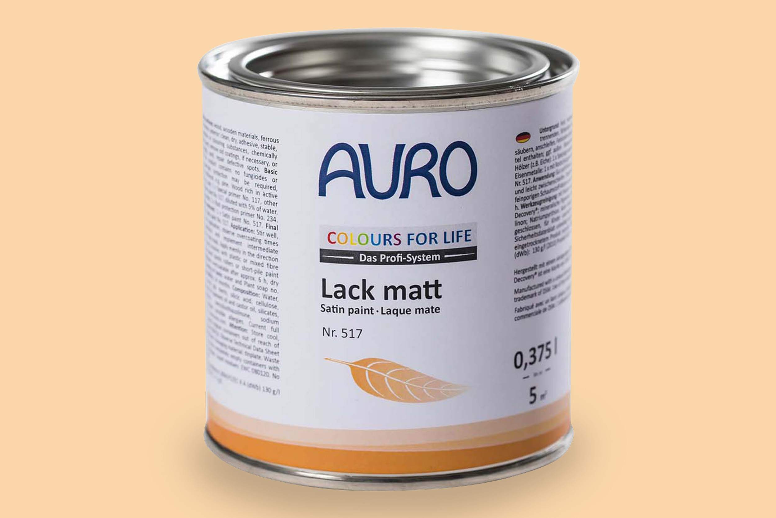 Auro Lack matt Nr. 517 Orangetöne Colours for Life