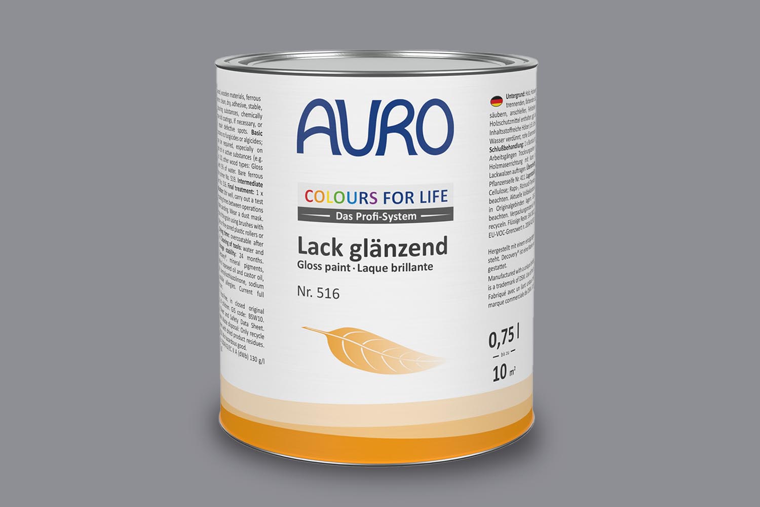 Auro Lack glänzend Nr. 516 Grautöne Colours for Life