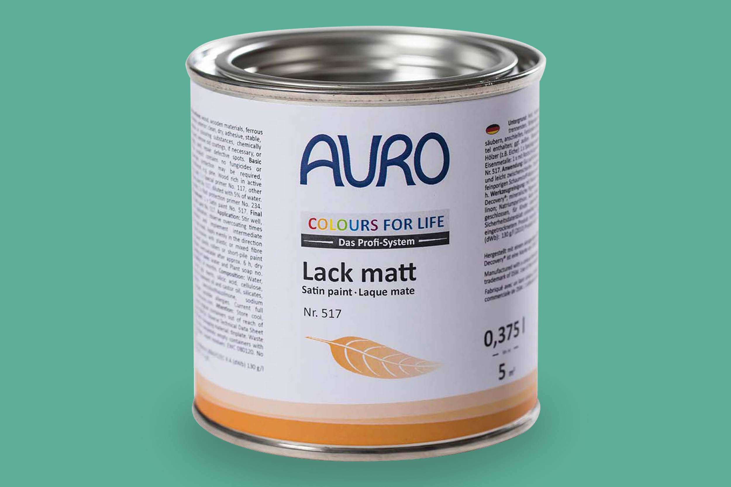 Auro Lack matt Nr. 517 Grüntöne Colours for Life