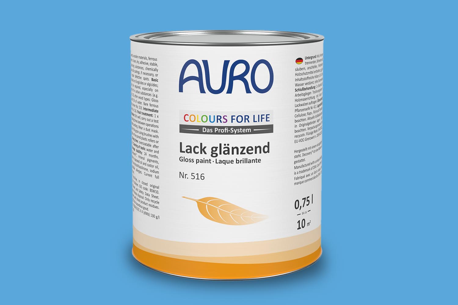Auro Lack glänzend Nr. 516 Blautöne Colours for Life