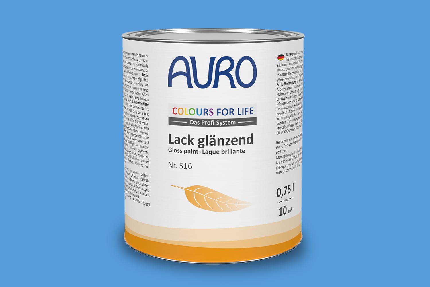 Auro Lack glänzend Nr. 516 Blautöne Colours for Life