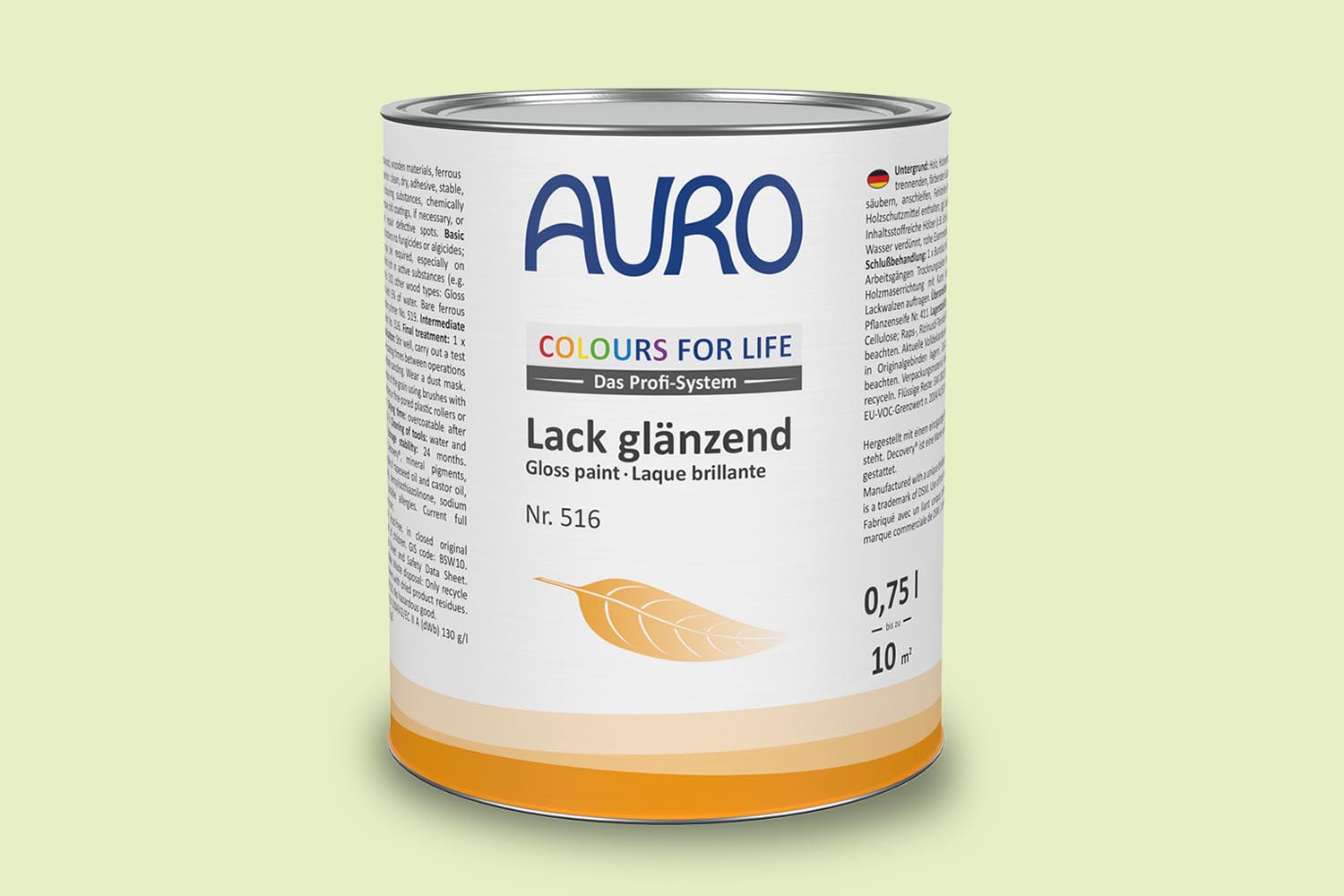Auro Lack glänzend Nr. 516 Grüntöne Colours for Life