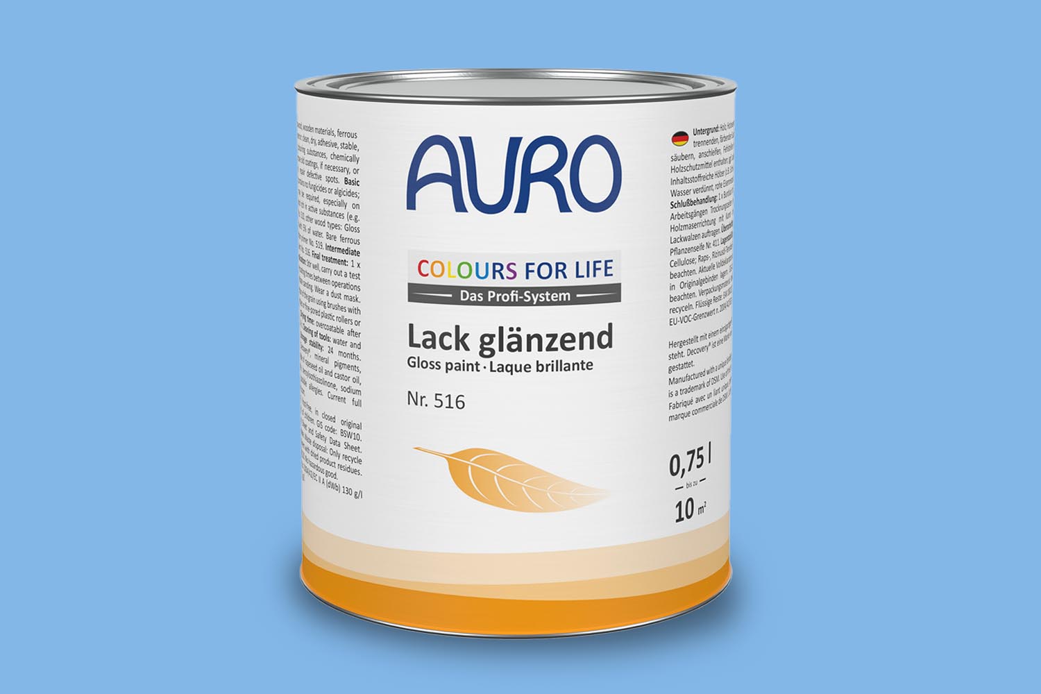 Auro Lack glänzend Nr. 516 Blautöne Colours for Life