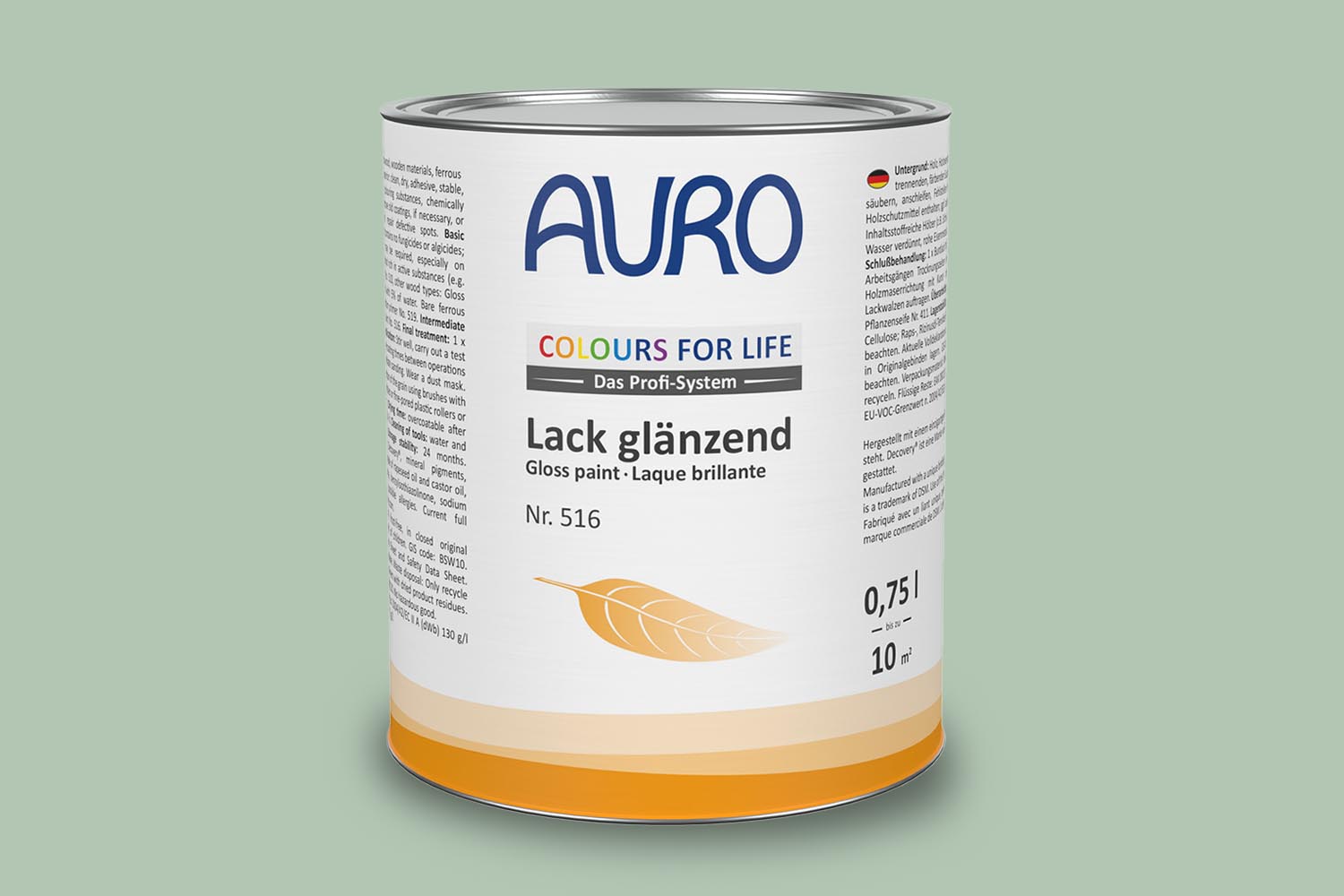 Auro Lack glänzend Nr. 516 Grüntöne Colours for Life