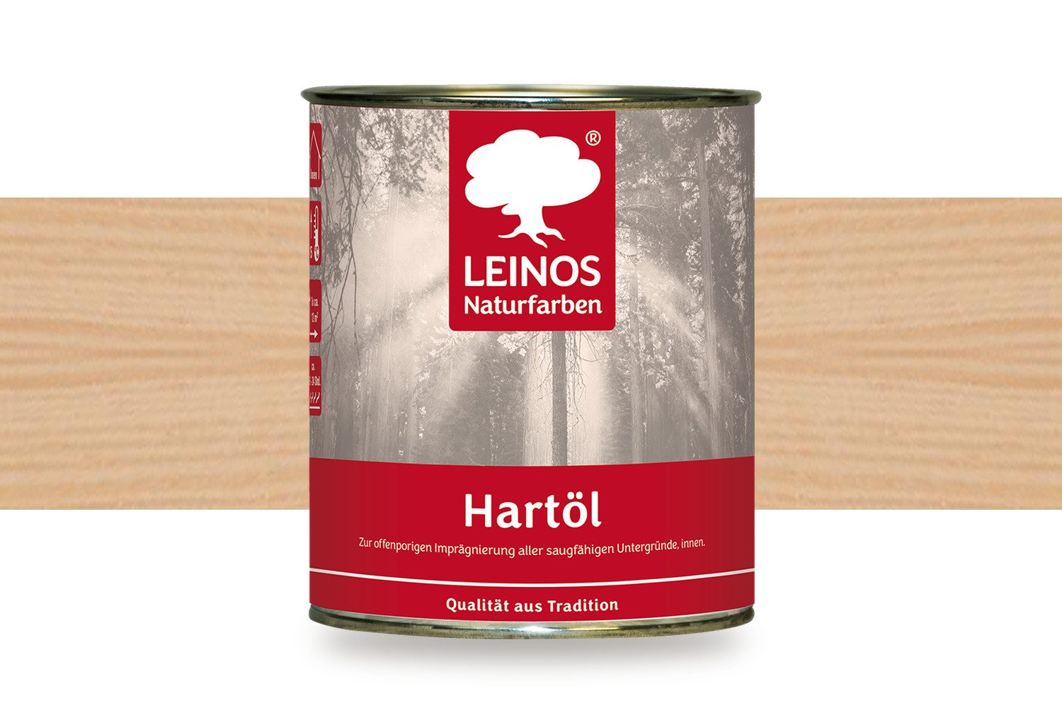 Leinos Hartöl 240 Weiß