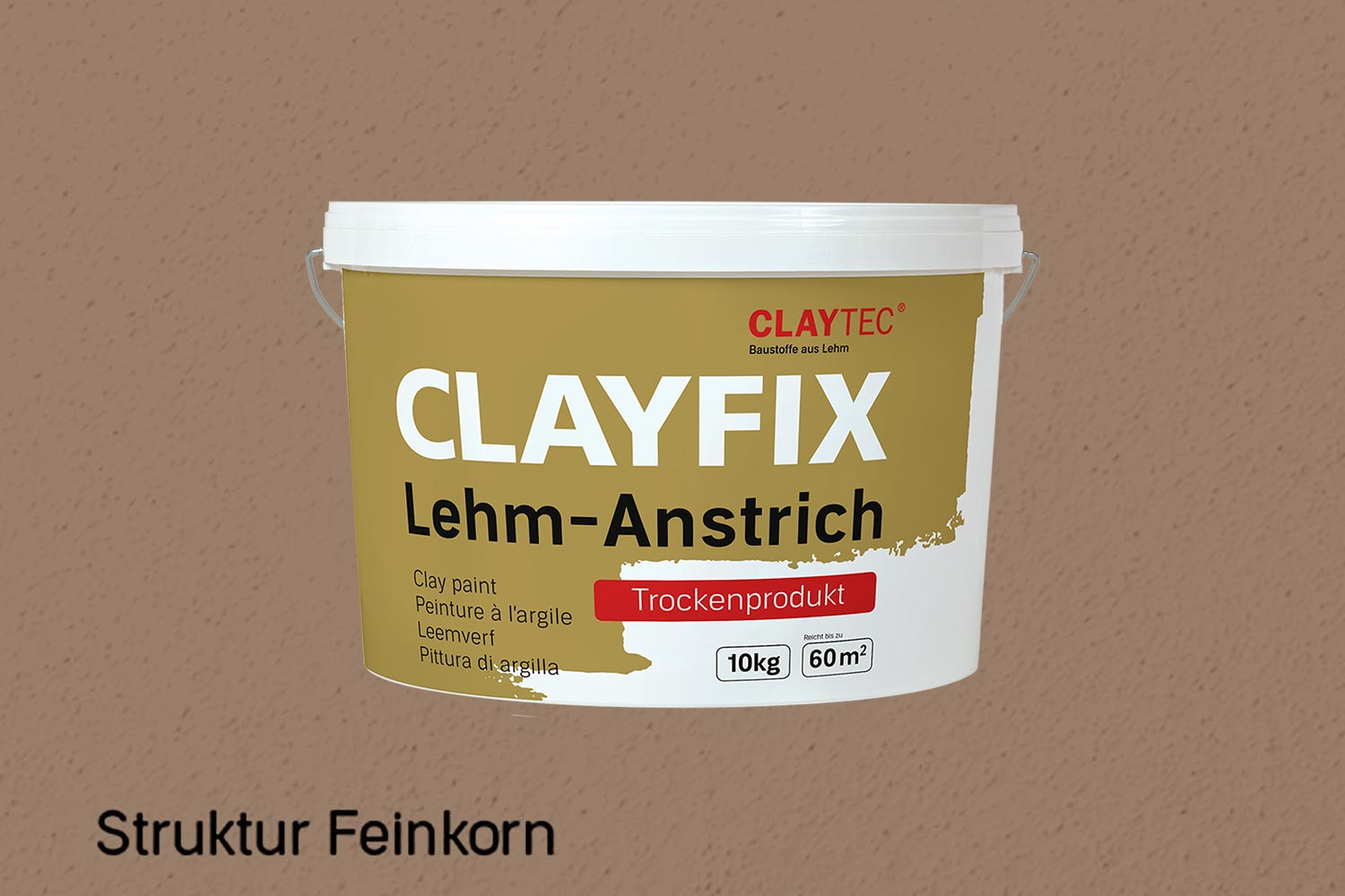 Claytec Clayfix Lehm-Anstrich Feinkorn