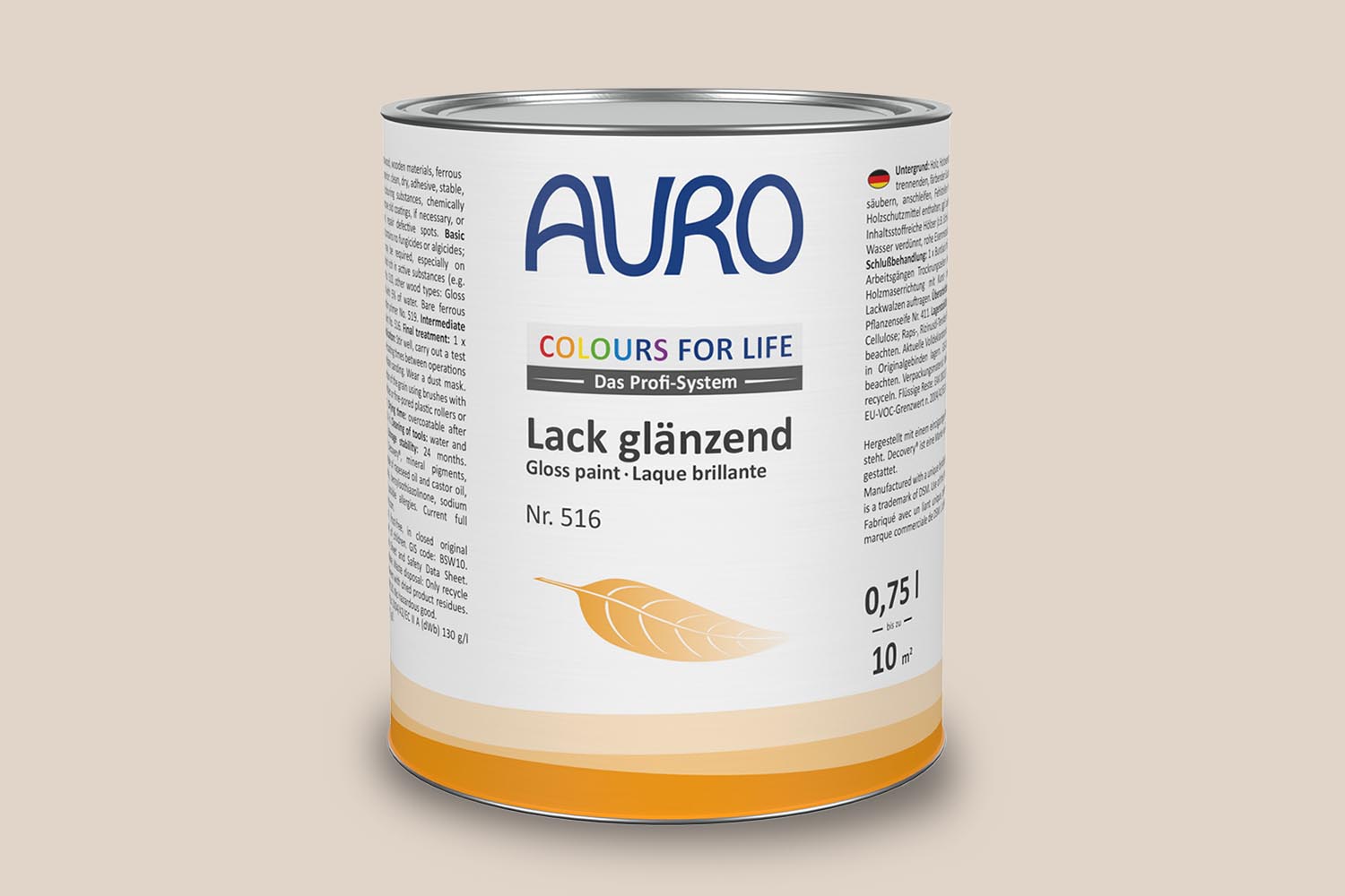 Auro Lack glänzend Nr. 516 Brauntöne Colours for Life