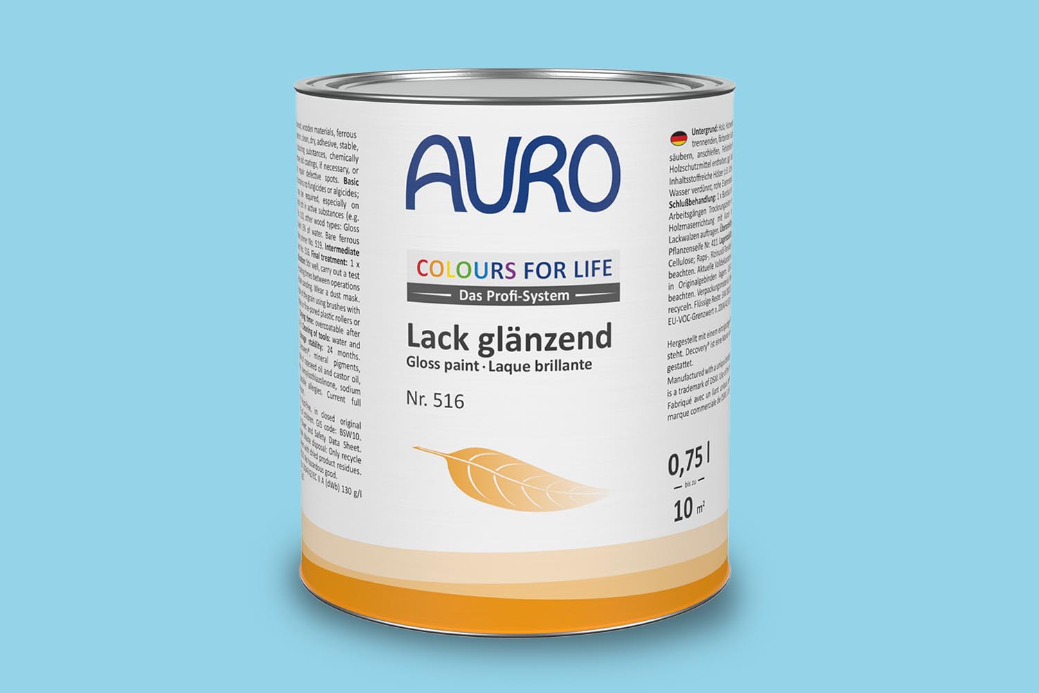 Auro Lack glänzend Nr. 516 Blautöne Colours for Life