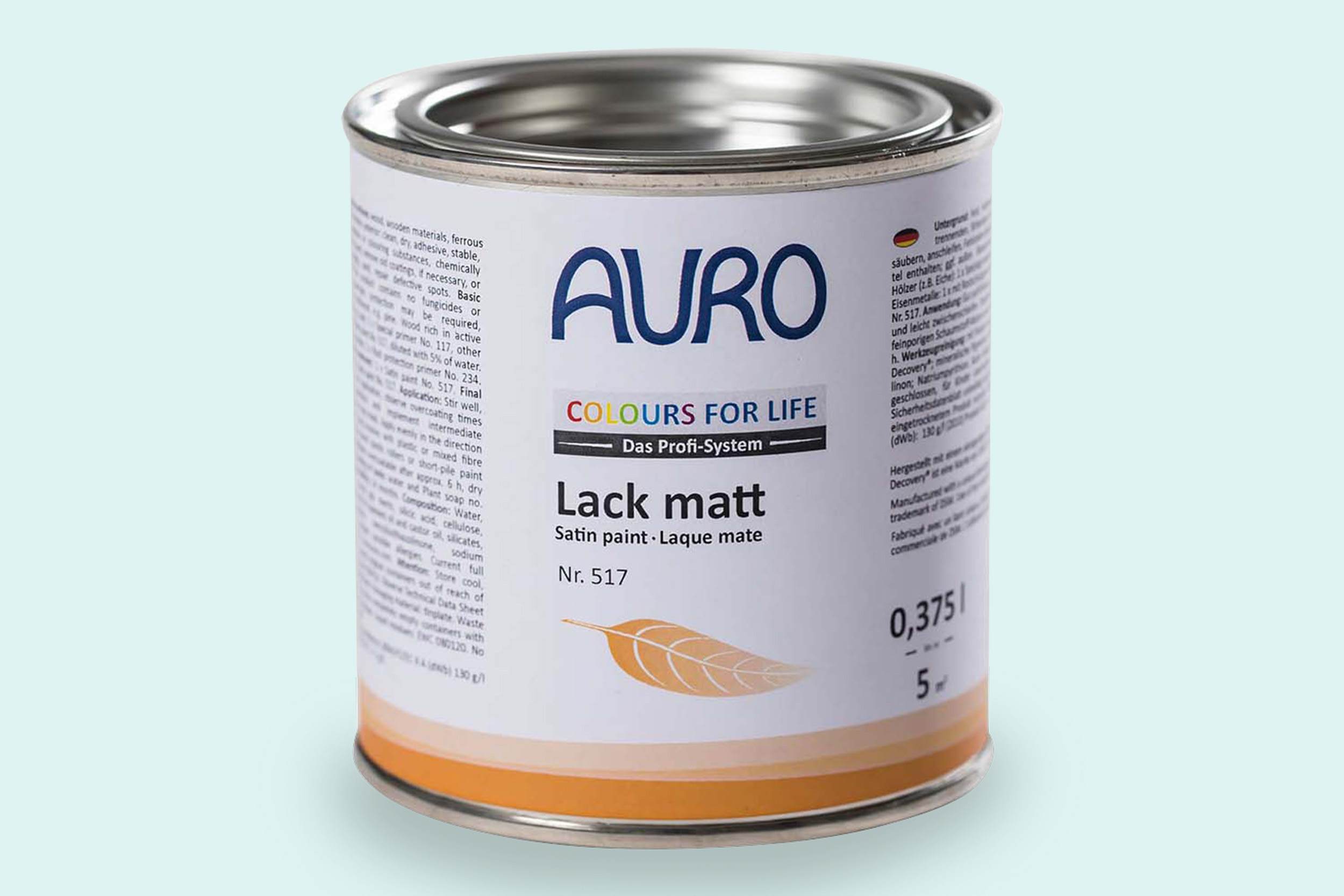 Auro Lack matt Nr. 517 Blautöne Colours for Life