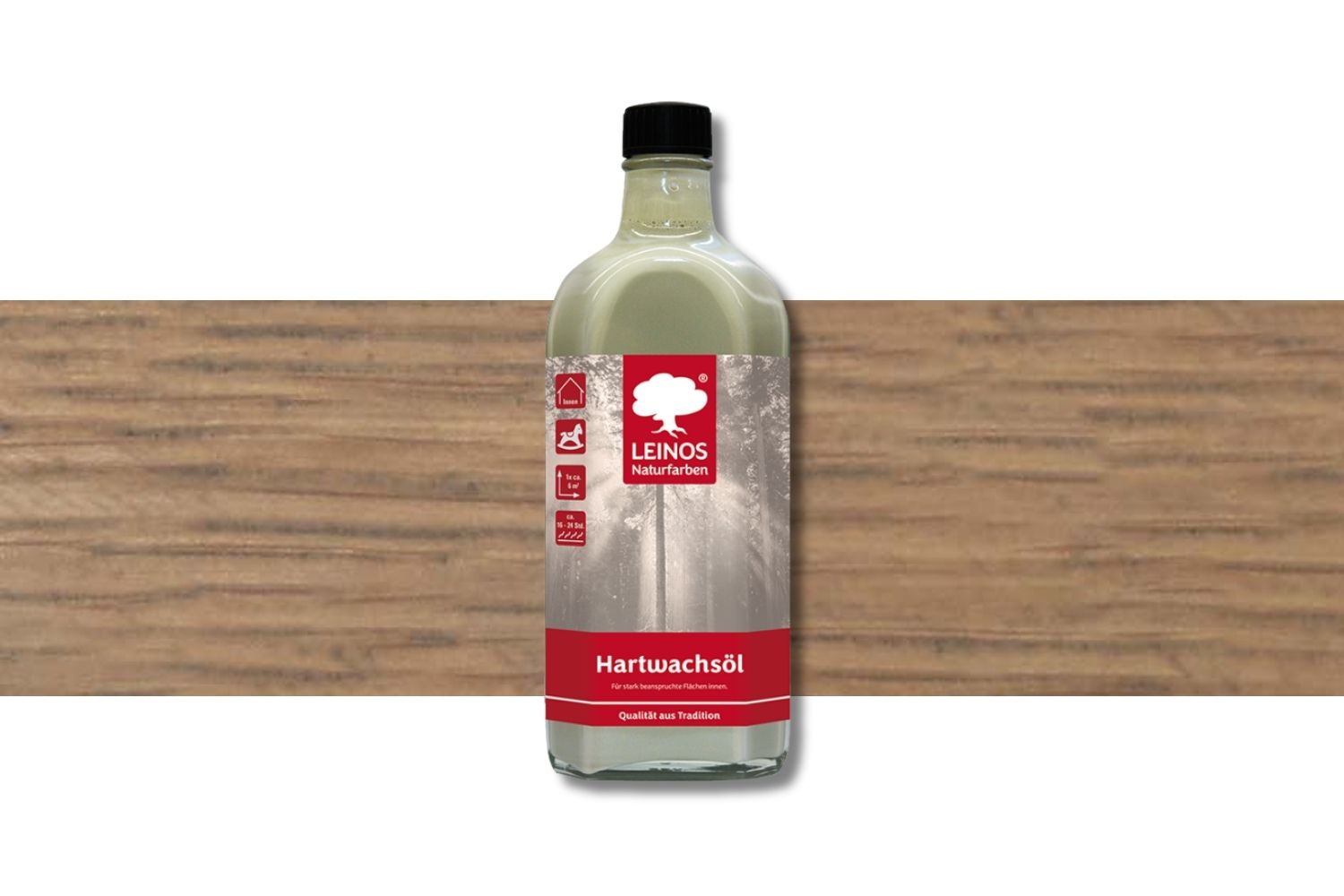 Leinos Hartwachsöl 290 Grau