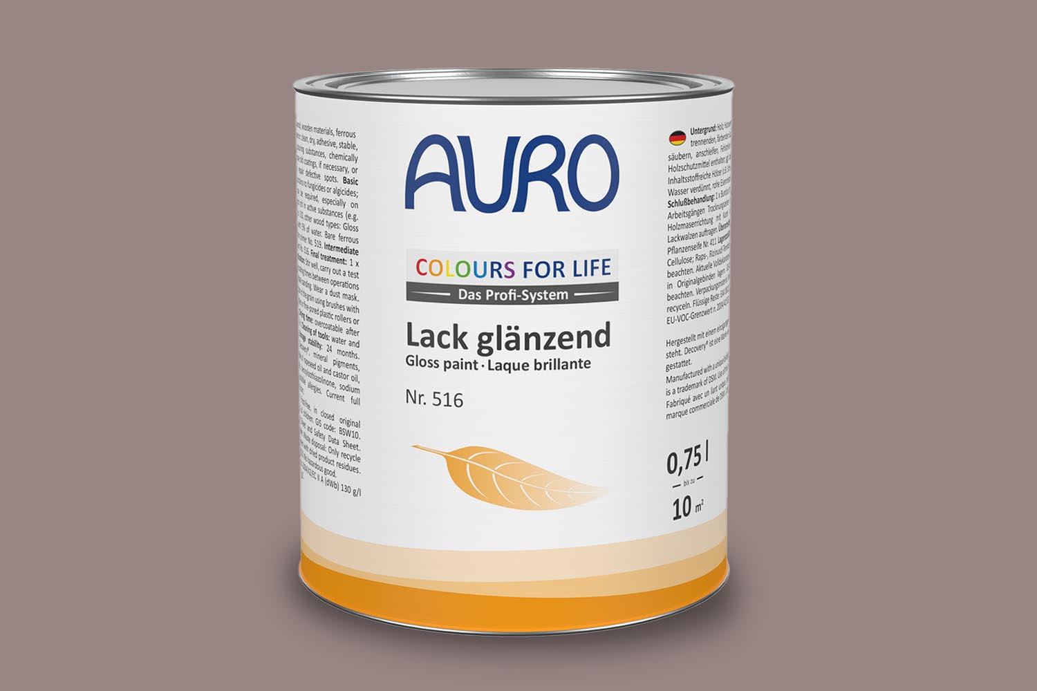Auro Lack glänzend Nr. 516 Brauntöne Colours for Life