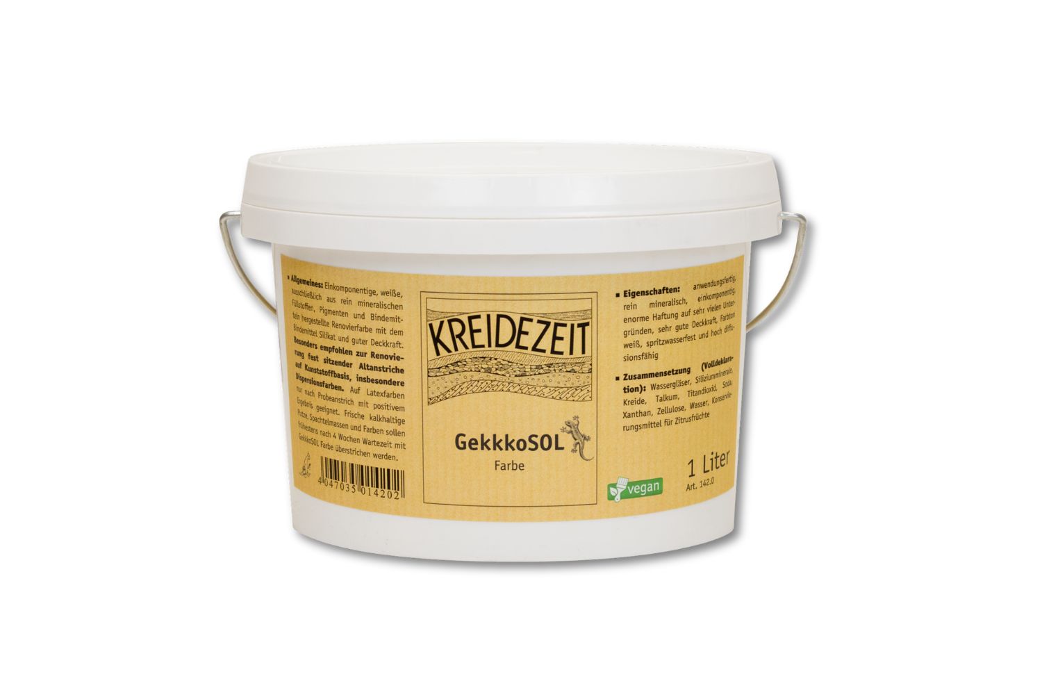 Kreidezeit GekkkoSOL Farbe 1 Liter