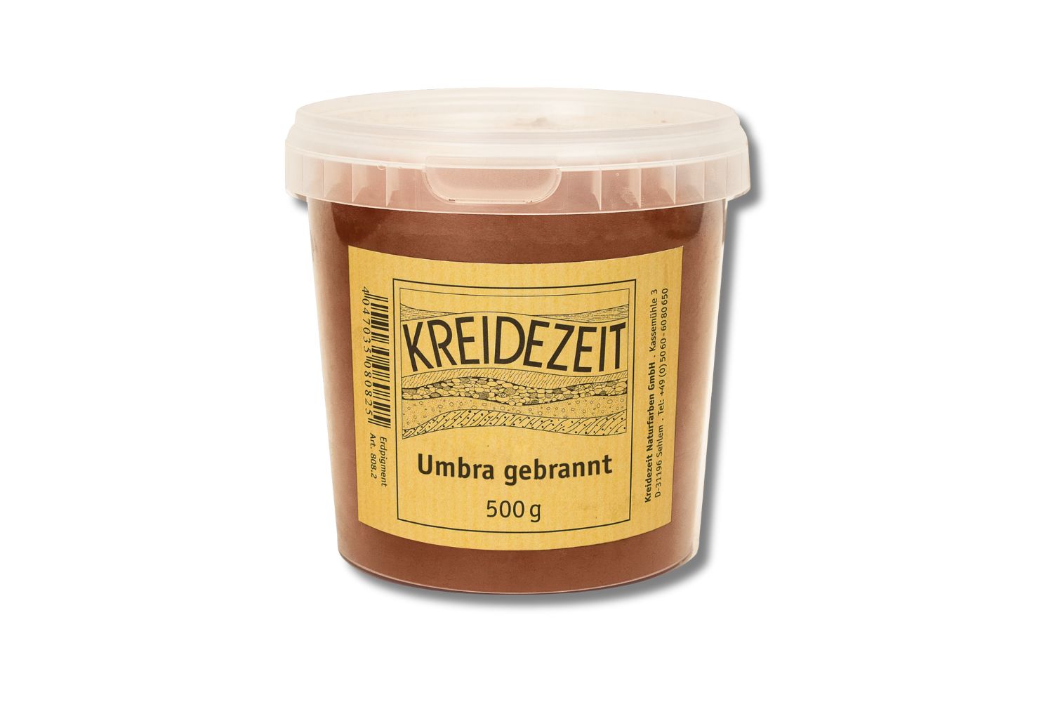 Kreidezeit Pigment Umbra gebrannt