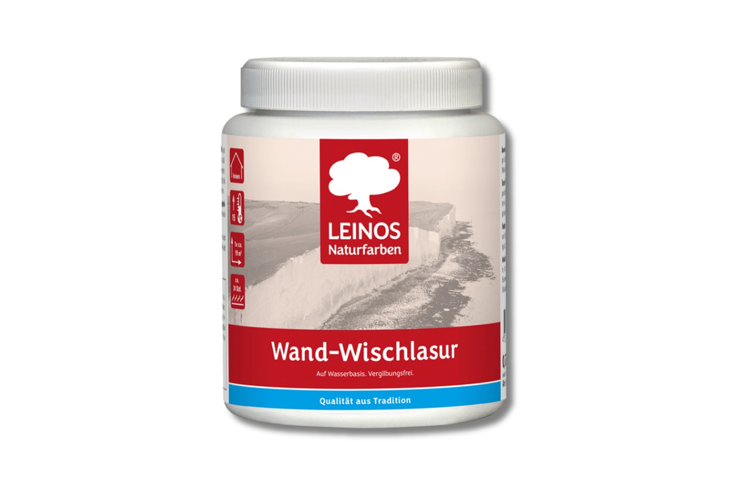 Leinos Wand-Wischlasur auf Wasserbasis 601