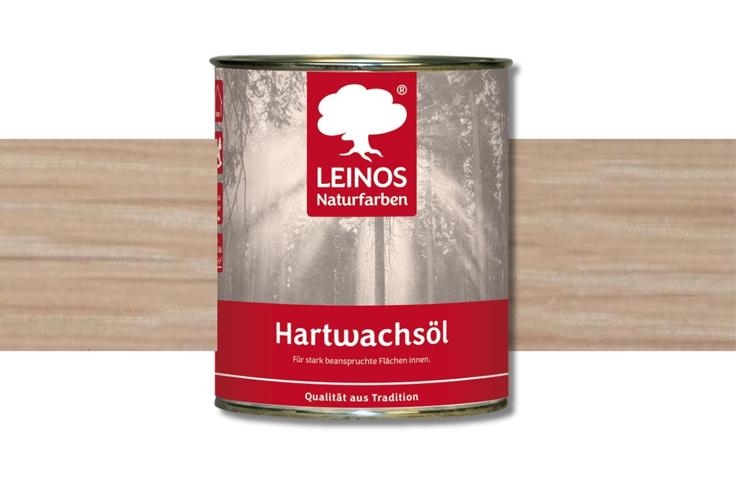 Leinos Hartwachsöl 290 Doppelweiß