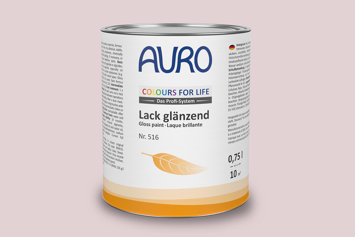 Auro Lack glänzend Nr. 516 Rottöne Colours for Life