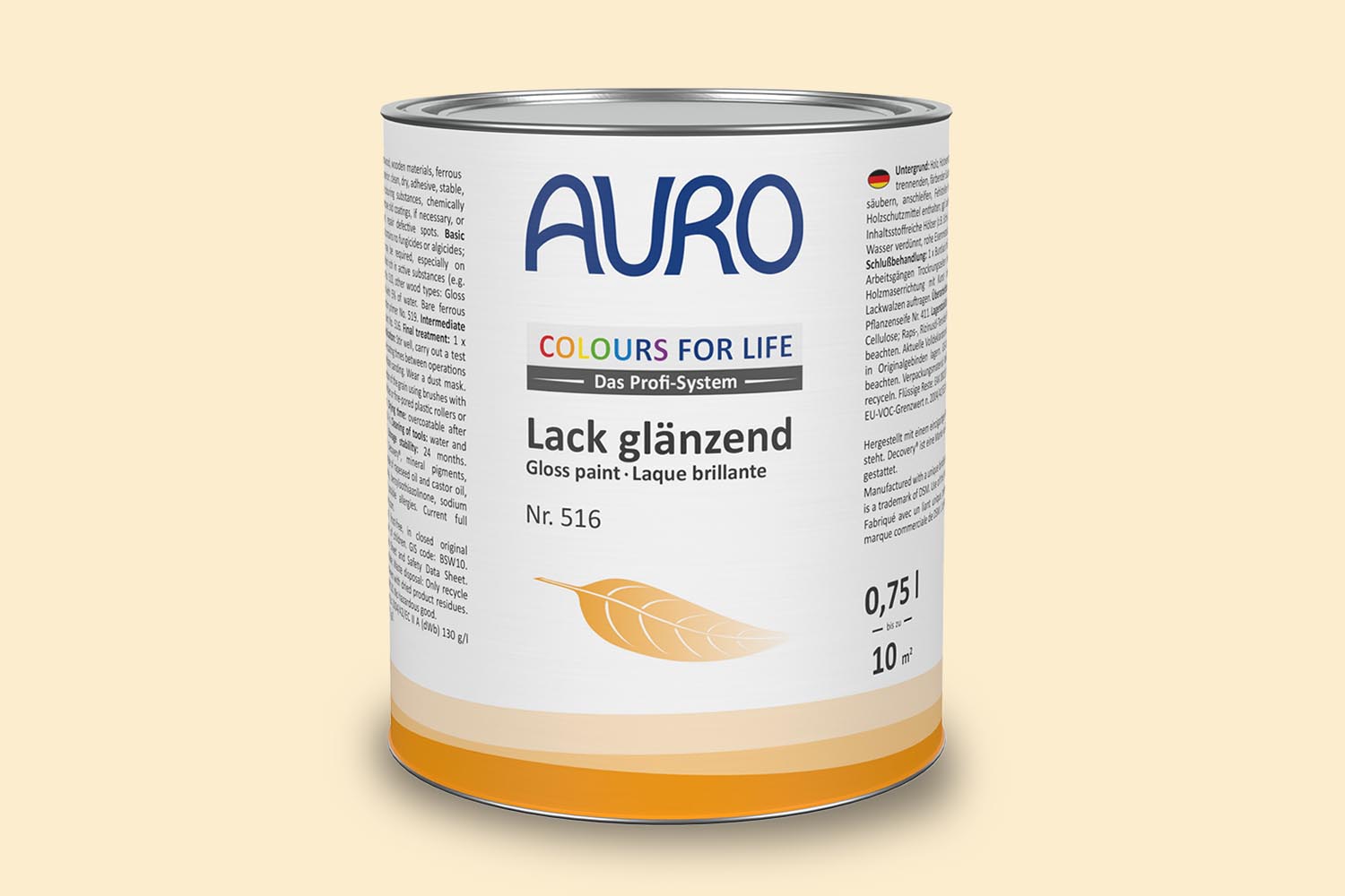 Auro Lack glänzend Nr. 516 Orangetöne Colours for Life