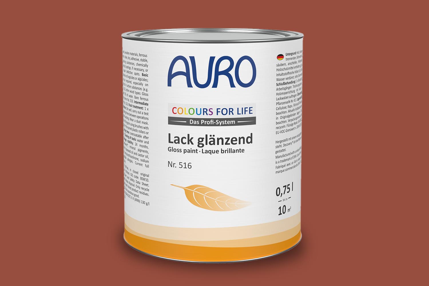 Auro Lack glänzend Nr. 516 Rottöne Colours for Life