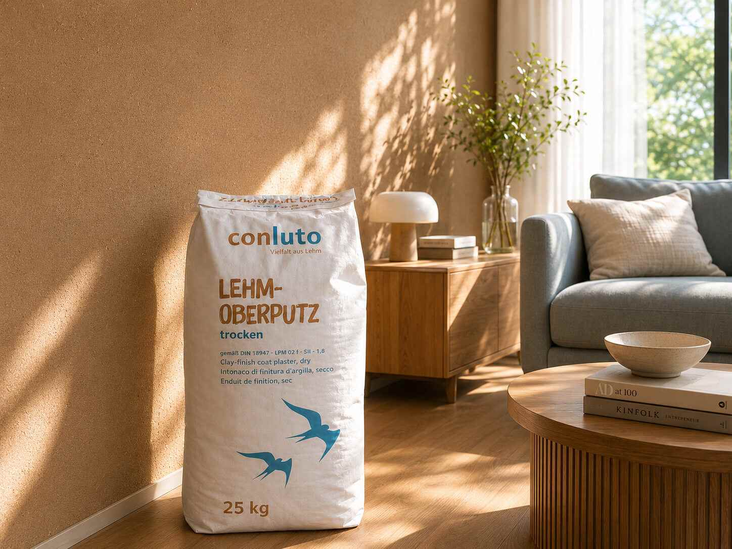 conluto Lehm-Oberputz