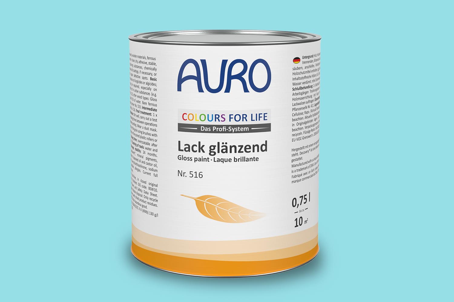 Auro Lack glänzend Nr. 516 Blautöne Colours for Life