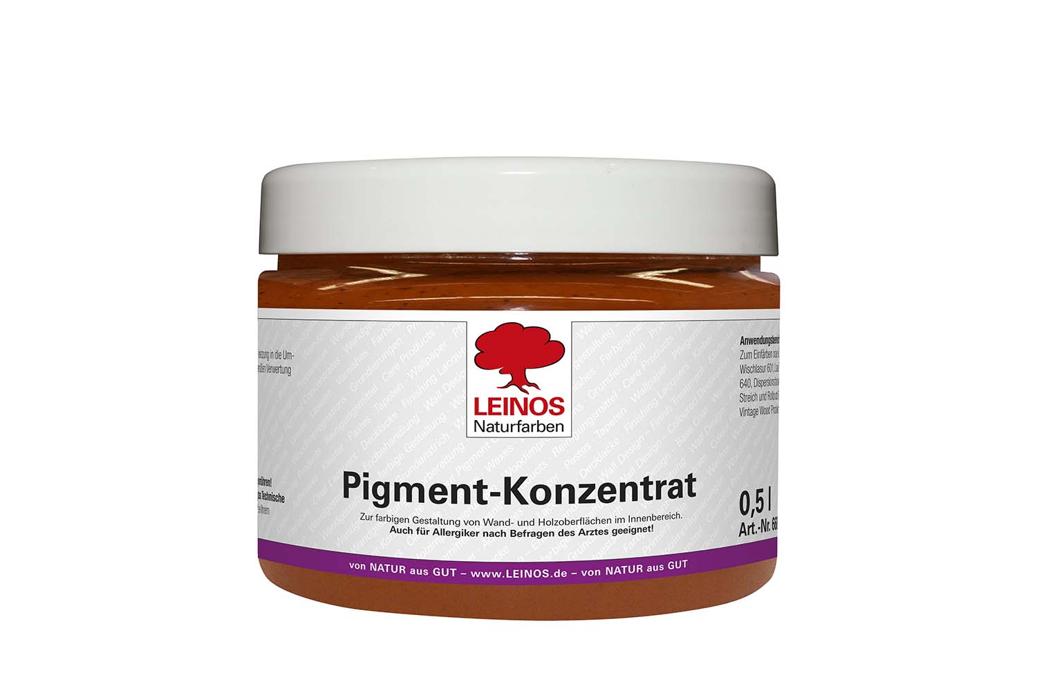 Leinos Pigment-Konzentrat 668 Ocker-Rot