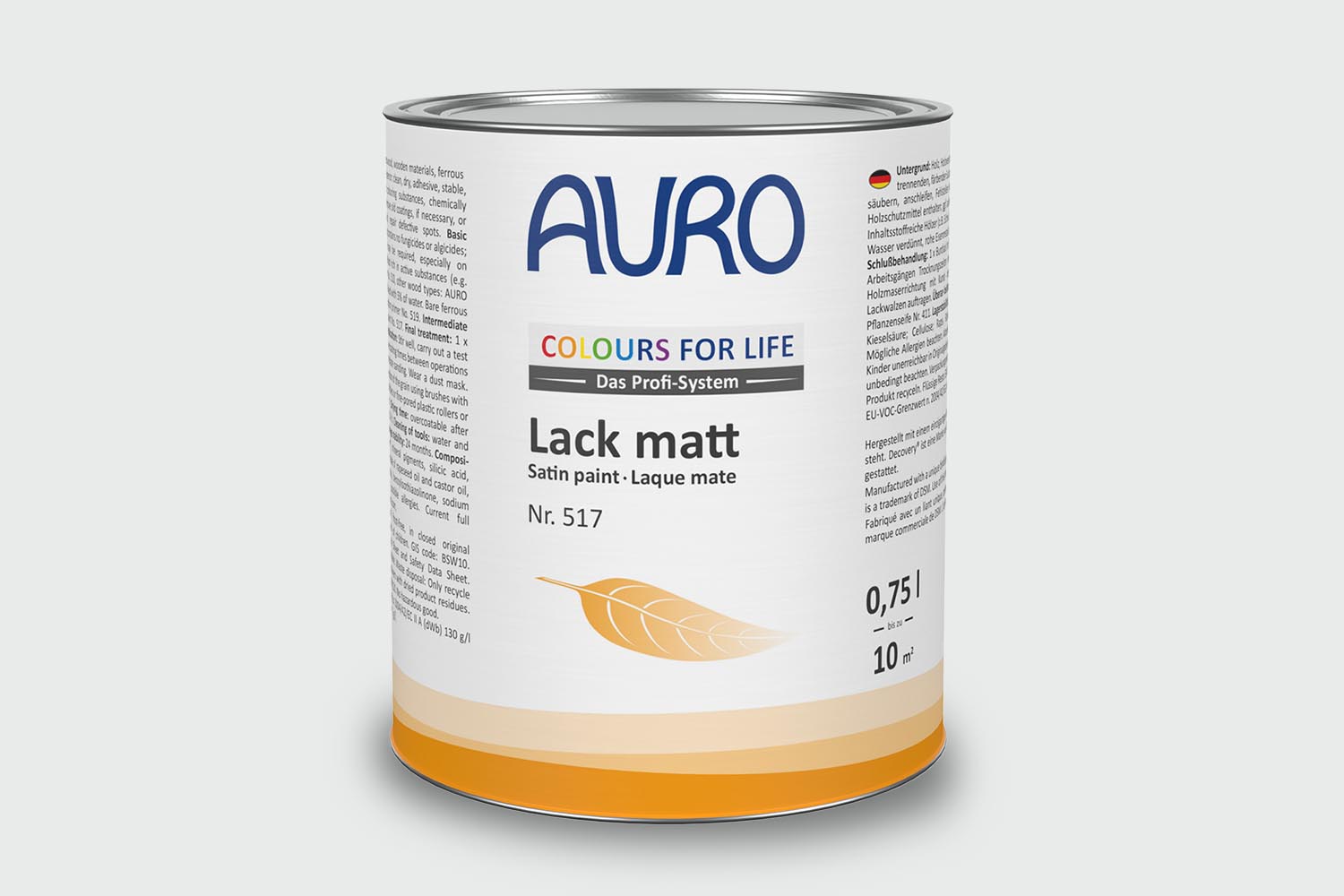 Auro Lack matt Nr. 517 Weißtöne Colours for Life