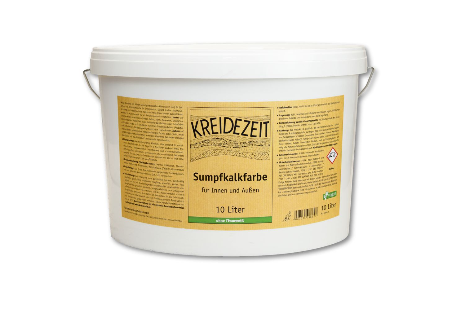 Kreidezeit Sumpfkalkfarbe ungefüllt