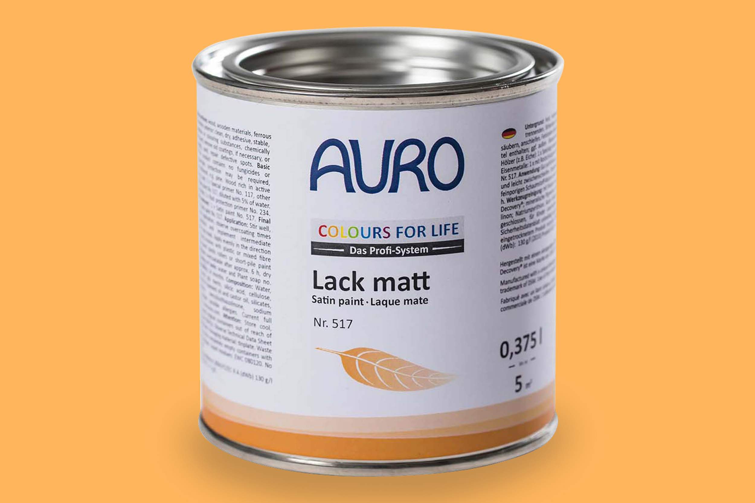 Auro Lack matt Nr. 517 Orangetöne Colours for Life