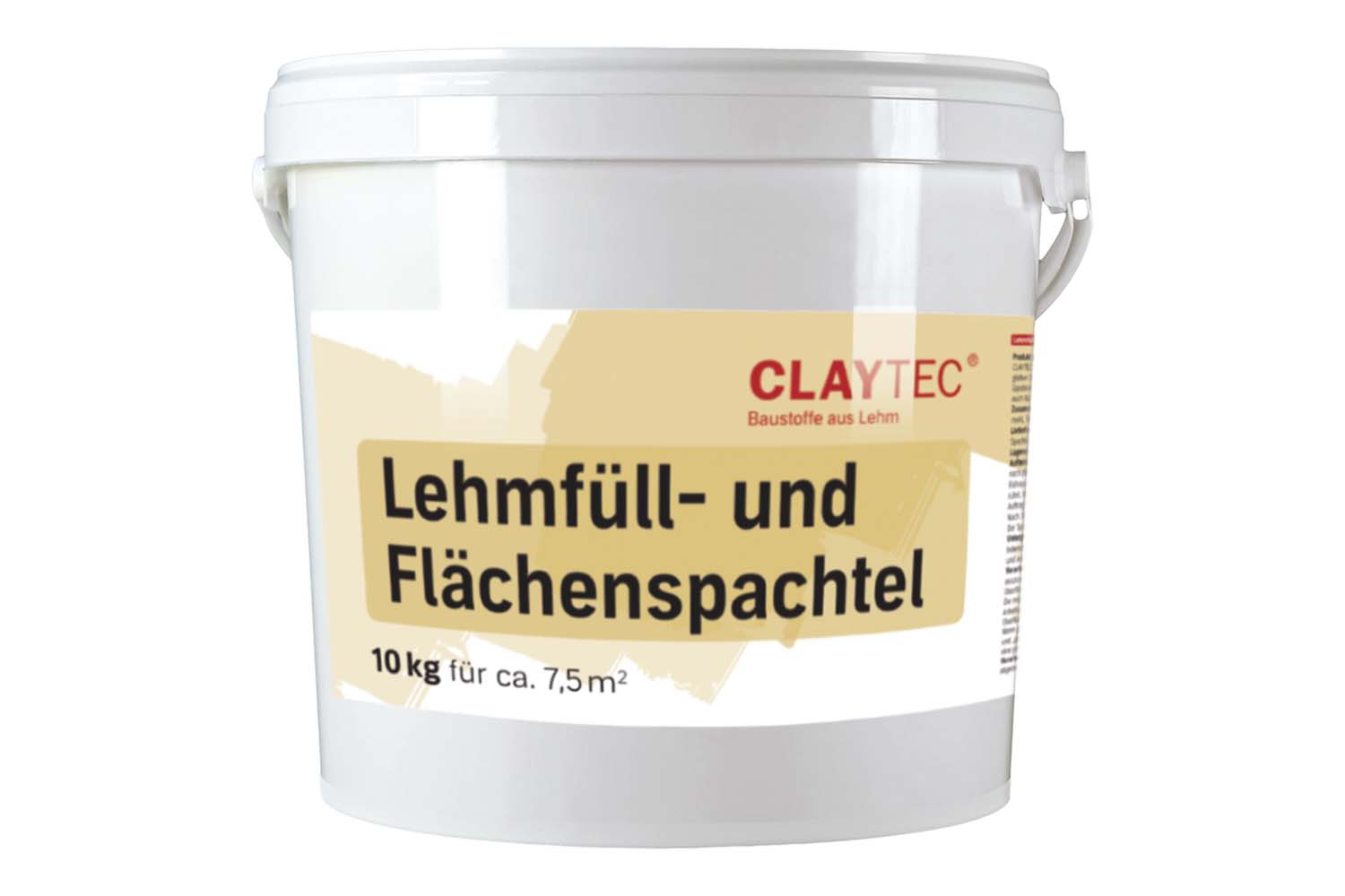 Claytec Lehm Füll- und Flächenspachtel natur-braun