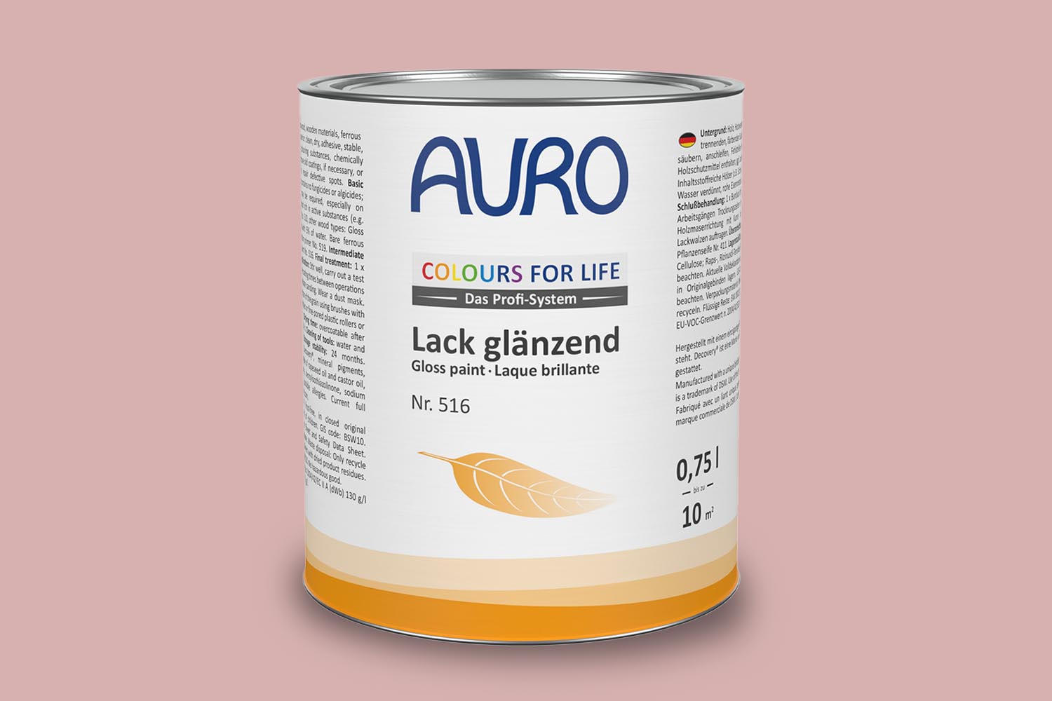 Auro Lack glänzend Nr. 516 Rottöne Colours for Life