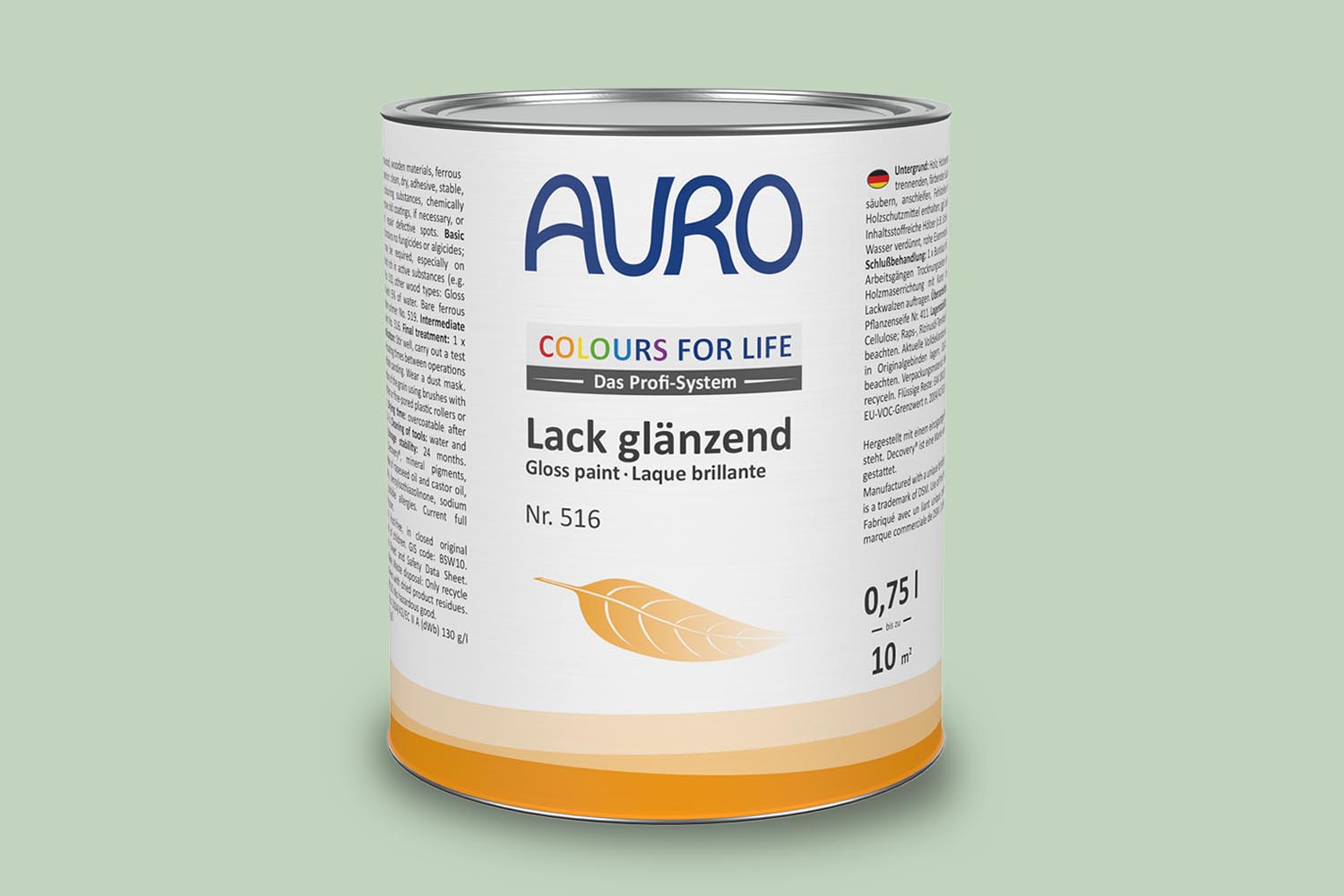 Auro Lack glänzend Nr. 516 Grüntöne Colours for Life