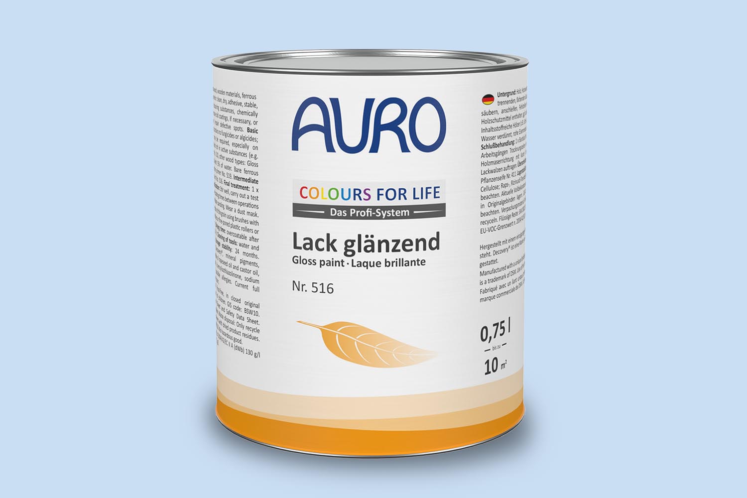 Auro Lack glänzend Nr. 516 Blautöne Colours for Life