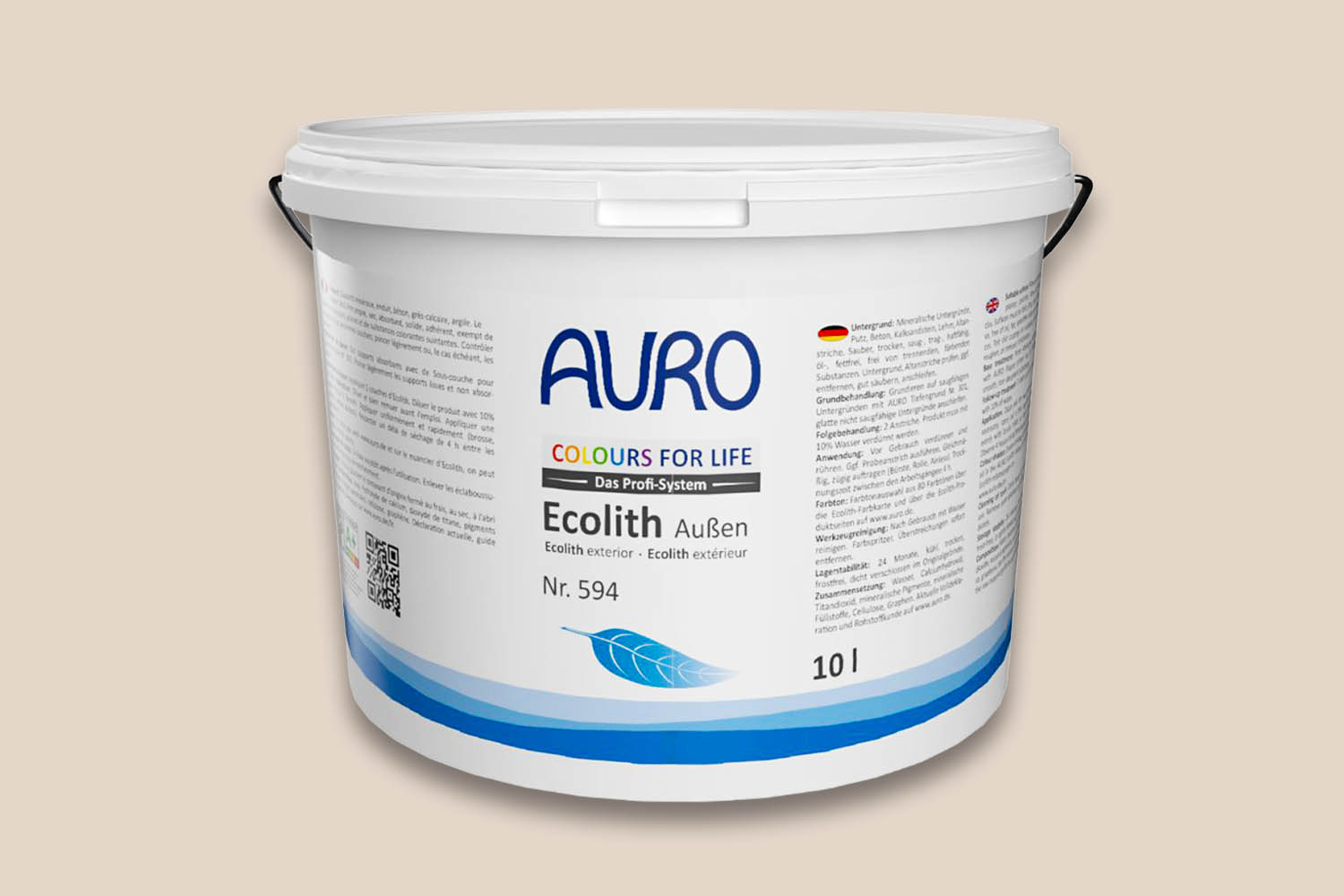 Auro Ecolith Außen Nr. 594 hazelnut 25