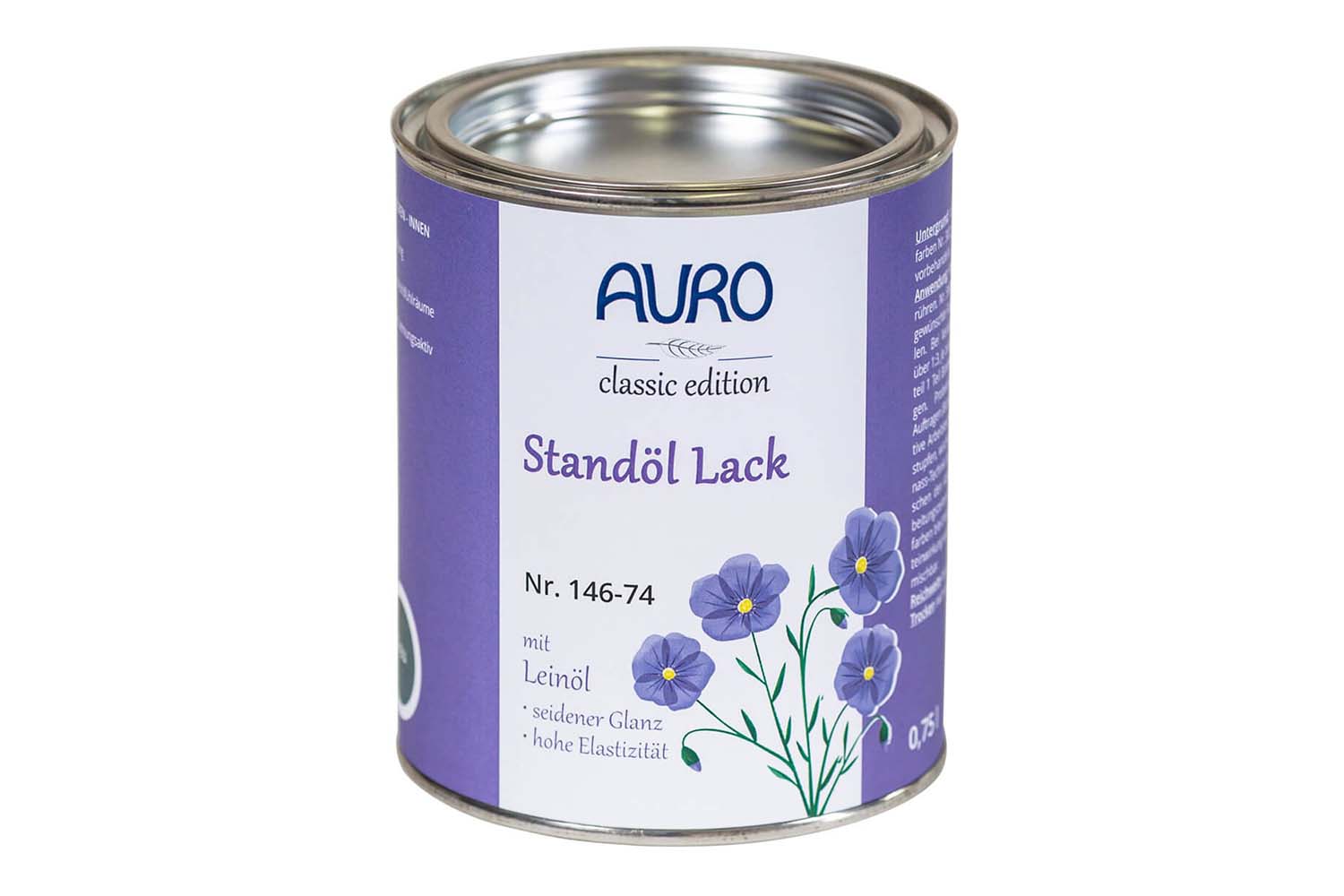 Auro Standöl-Lack Nr. 146 - Grau