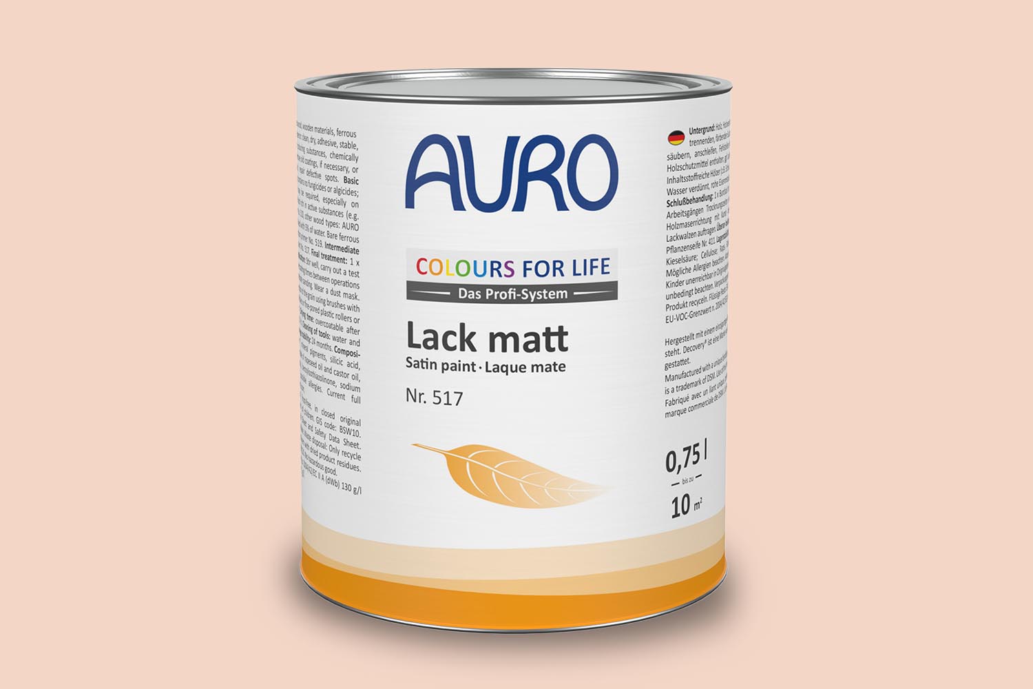 Auro Lack matt Nr. 517 coastal cottage Colours for Life