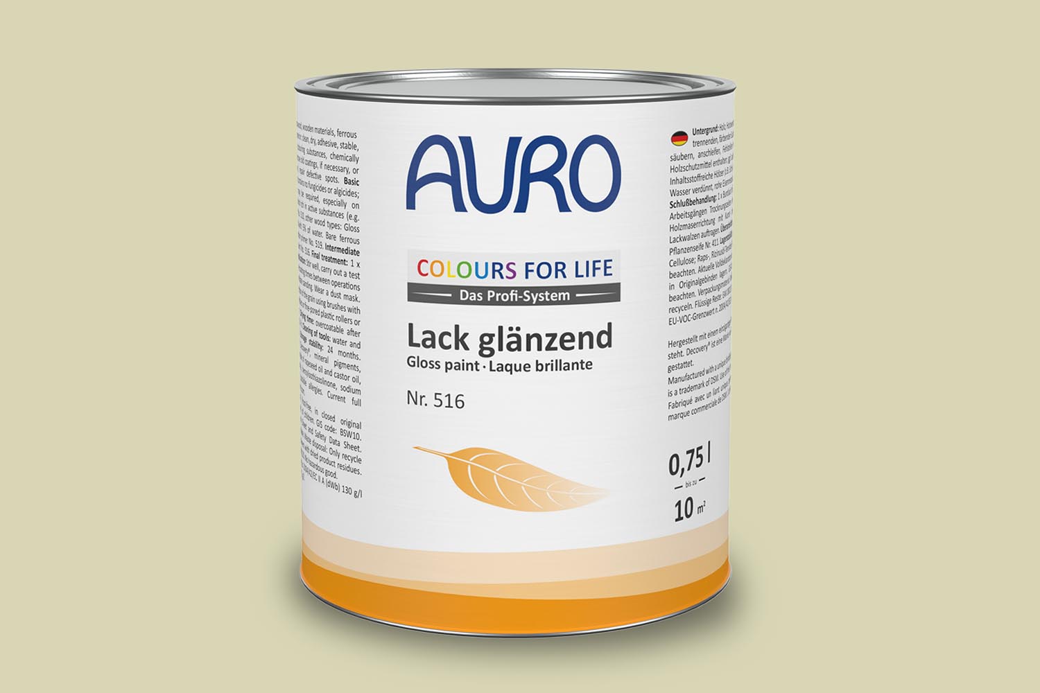 Auro Lack glänzend Nr. 516 Grüntöne Colours for Life